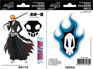 Bleach Ichigo Soul Society mini stickers 16 x 11 cm