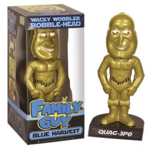 Griffin Star Wars Blue Harvest Quag-Quag-3PO wacky wobbler bobble Head figure 15 cm Funko