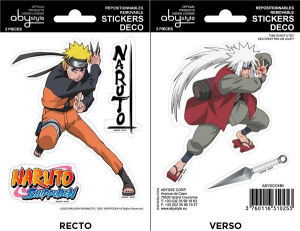 Naruto Shippuden Jiraiya mini stickers 16x11 cm