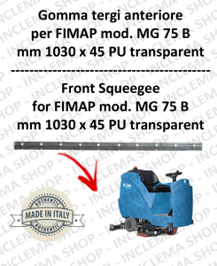 MG 75 B Vorne sauglippen für scheuersaugmaschinen FIMAP