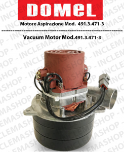 491.3.471-3 DOMEL VACUUM MOTOR for vacuum cleaner e scrubber dryer
