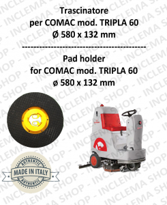 Padholder for scrubber dryer COMAC mod. TRIPLA 60
