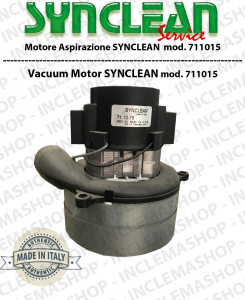 SY711015 SYNCLEAN Vacuum Motor for vacuum cleaner o scrubber dryer