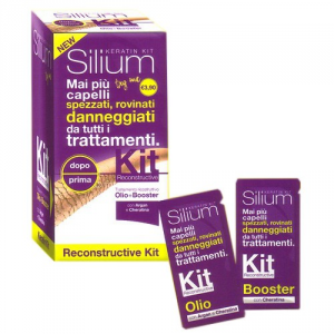 Silium - Keratin Kit - Ricostruzione Per Capelli Danneggiati - Spezzati -  Rovinati