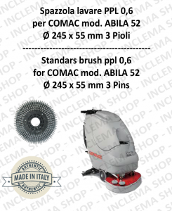 ABILA 52 Standard Bürsten für Scheuersaugmaschinen COMAC