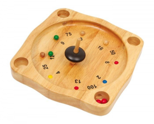 Roulette in legno gioco di società per bambini