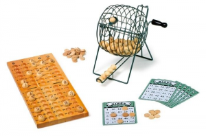 Bingo con accessori/tombola gioco per bambini ed adulti