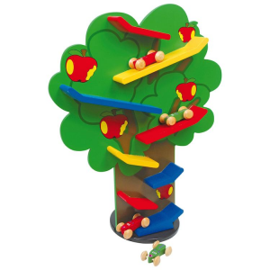 Torre albero a cascata gioco per bambini in legno x stimolo motricità