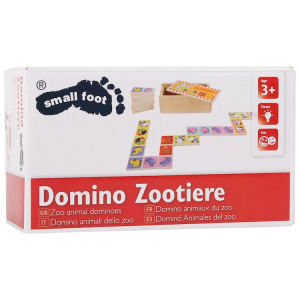 Domino Animali dello zoo gioco in legno per bambini