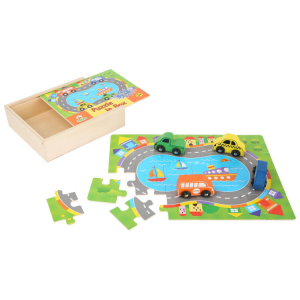 Puzzle in scatola Traffico Gioco per bambini