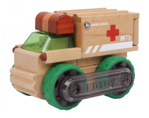 Ambulanza in legno veicolo da costruzione trasformabile varie forme