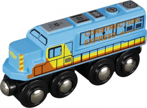 Locomotive in legno colorato ferrovia set da 24 Espositore display per negozio edicola