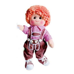 Bambola in stoffa per gioco bambini Seppl Heless