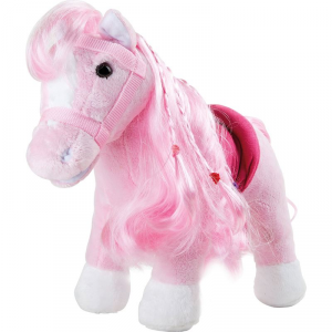 Peluche Pony rosa Legler 10282