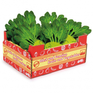 Cassetta verdura Cavolo rapa gioco per bambini complemento bancarella