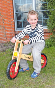 Bicicletta senza pedali in legno gioco per bambini Monopattino