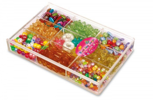 Set perle e accessori per creare gioielli gioco bambine Legler 5402