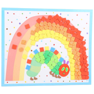 Set bricolage gioco per bambini Mosaico Bruco Maisazio