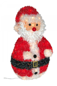 Babbo Natale cristallo decorazione con illuminazione  per Natale