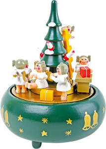 Carillon Albero di Natale con angeli  natalizio