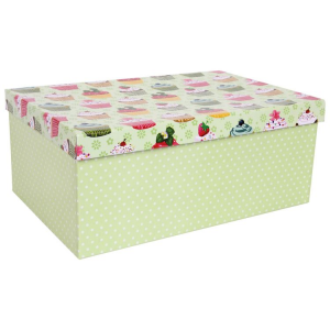 Scatole diverse misure box per regali compleanno cupcake set da 10 pezzi