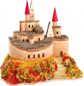 Castello 3D in legno Giardino Reale Decorazione arredo casa