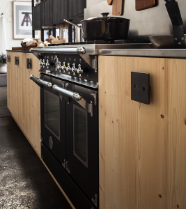 Cucina in legno stile Industry