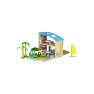 Villa sulla spiaggia per bambole Boxset portatile Udeas