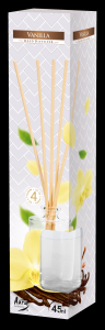 Diffusori di fragranze per ambiente con bastoncini di bamboo nelle profumazioni Arancia-Vaniglia-Fragola-Rosa-Lavanda-Mela e Cannella