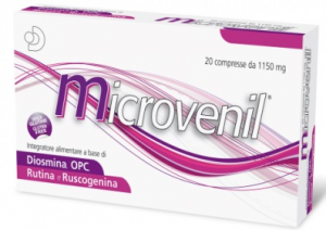 MICROVENIL - INTEGRATORE DI DISOMINA PER IL DRENAGGIO DEI LIQUIDI CORPOREI