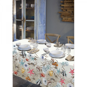 Tovaglia Con Stampa Digitale 100 % Cotone Runner stampa Zucche Made in  italy Runner:50x140 - Zucca