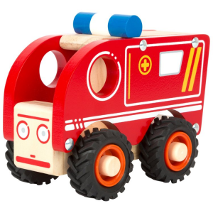 Ambulanza veicolo in legno