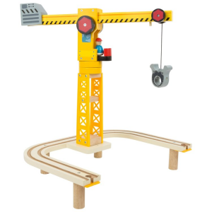 Set pista ferrovia in legno Cantiere Gioco per bambini