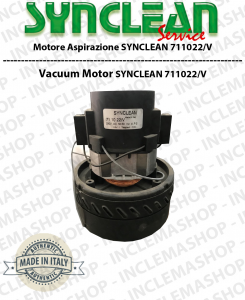 711022/V moteurs aspiration SYNCLEAN pour aspirateur & Autolaveuse - Può sostituire il motore 3891