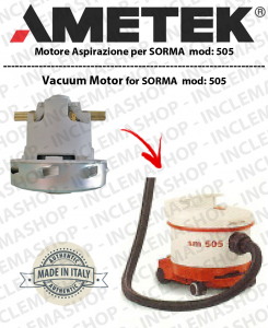 Sorma 505  Vacuum Motor Amatek ITALIA for vacuum cleaner