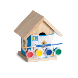 Casetta per uccellini in legno da colorare BS Toys GA039