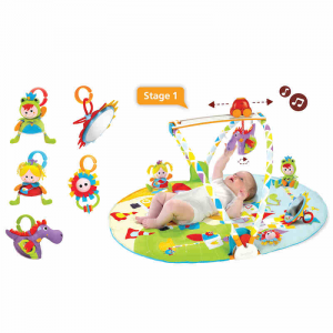 Palestra Giostra per Bambini a 3 Fasi Gymotion Activity Playland™ Yookidoo 40126