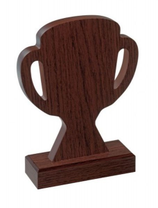 Trofeo master cup legno noce