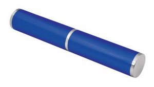 Box alluminio blu-no penna