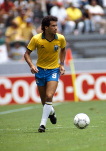 1985-88 Brasile MAGLIA HOME M