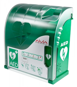 Teca AIVIA S per defibrillatore uso interno esterno