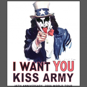 Kiss Army I want you