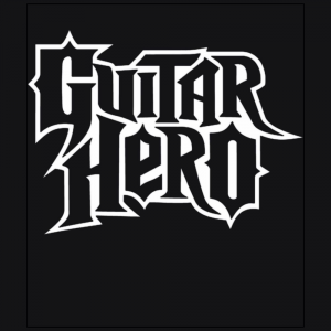 Guitar hero black t shirt