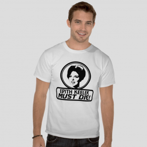 Edith Keeler Must Die Star Trek series The City on the Edge of Forever Joan Collins white t-shirt
