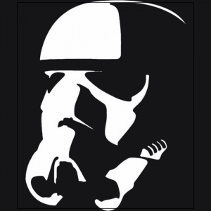 Star Wars  The Imperial Stormtroopers elite shock troops helmet black t-shirt
