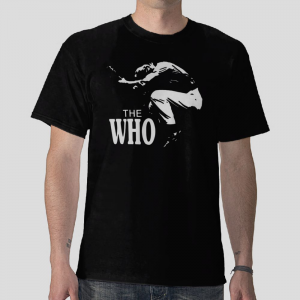 The Who black t-shirt
