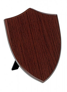 Crest scudo legno noce MDF
