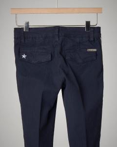Pantalone blu con bande 2-7 anni
