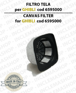  Canvas Filter cod: 6595000 for vacuum cleaner GHIBLI wirbel synclean