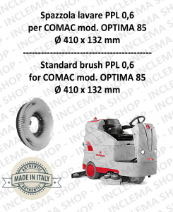 OPTIMA 85 Standard Bürsten PPL 0,6 für Scheuersaugmaschinen COMAC